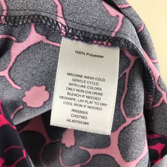 CHELSEA28 Floral Wrap Top Tank Summer Chic NWT Pink Purple Vibrant Boho Color - Picture 6 of 6